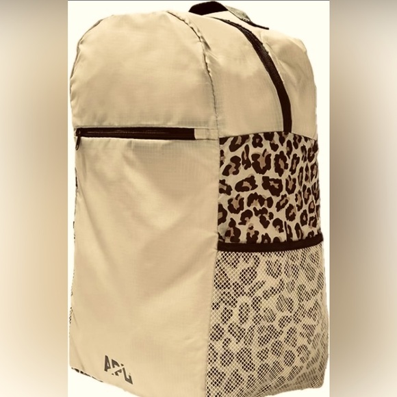 NWT ATHLETIC PROPULSION LABS ALL-PURPOSE PACK BACKPACK?,BEIGE-CHEETAH?, BNWTIB main image 7